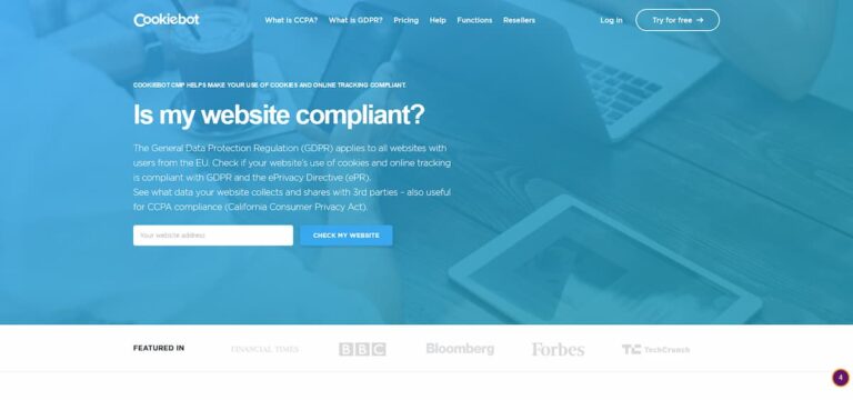 Cookiebot クッキー 同意