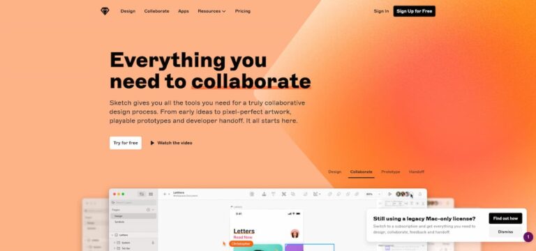 デザインツール sketch 公式 ホームページ